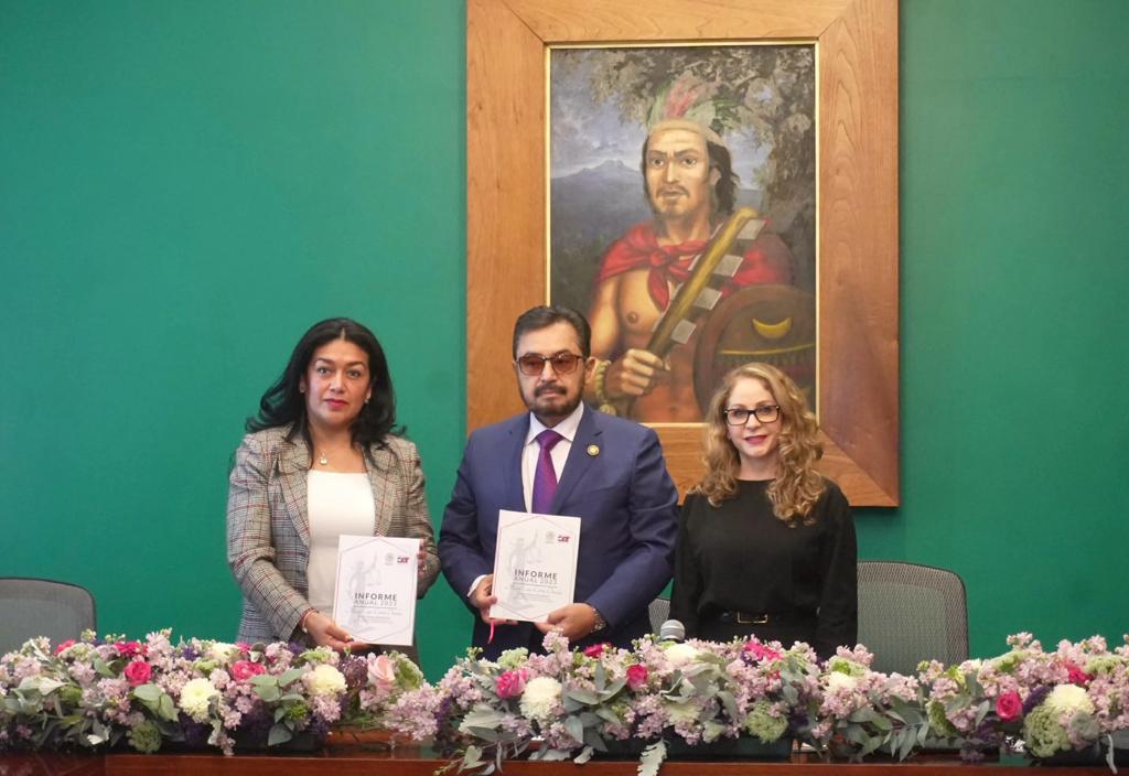 Recibe LXIV Legislatura informe anual del Poder Judicial del Estado